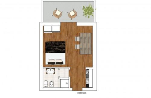 Monolocale A Grado Apartment Luaran gambar